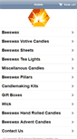 Mobile Screenshot of beeswaxcandlesonline.com